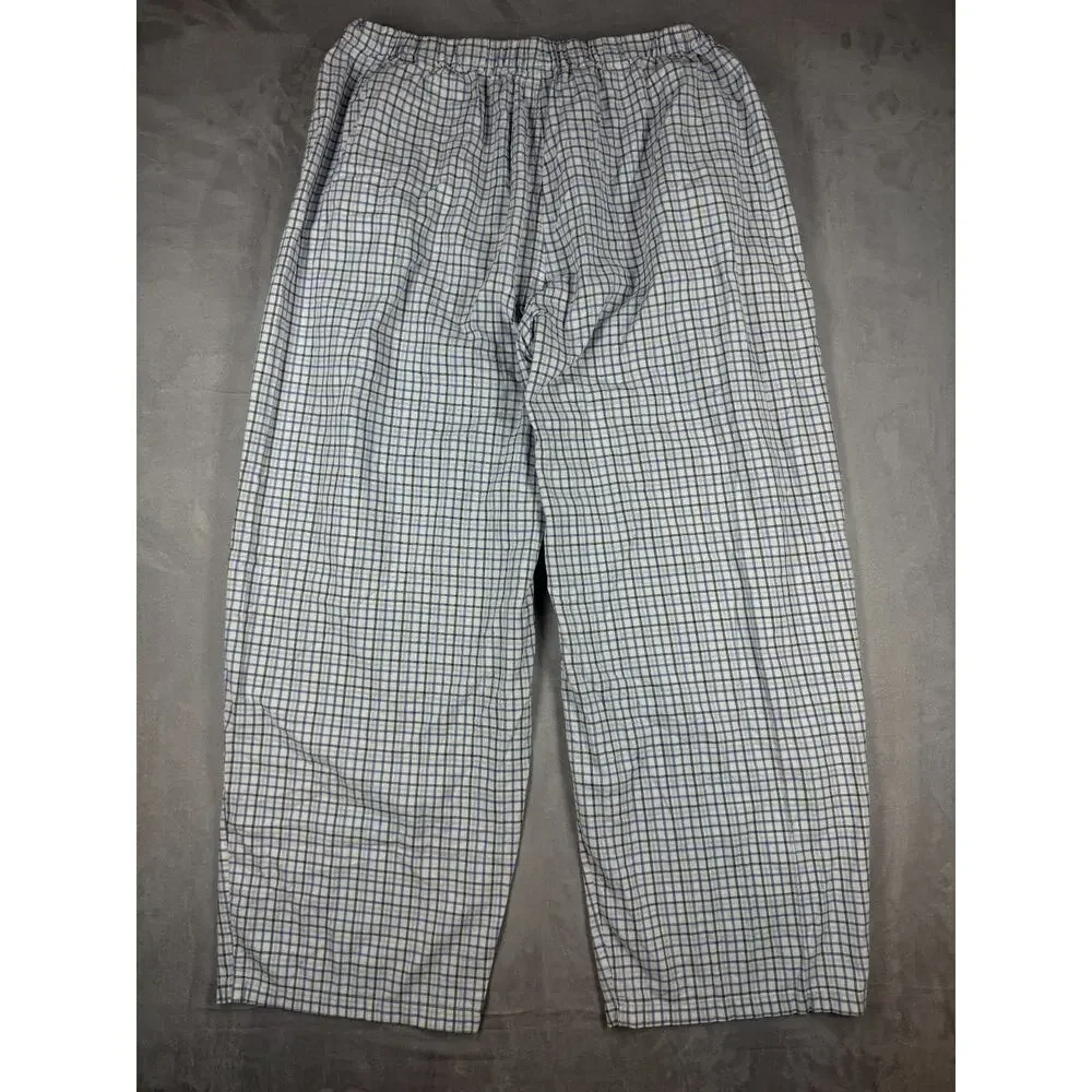 Nordstrom Men's Blue Check Pajama Pants Size XXL NWOT